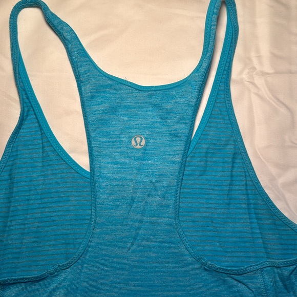Frisby Blue Lululemon Racerback Tank Top - Picture 3 of 3